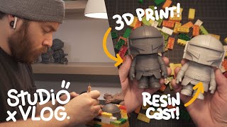 I Made Silicone TOY Molds using LEGO.