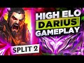 S13 High Elo Darius Gameplay #3 - Season 13 Split 2 SoloQue - Split 2 Darius Builds&Runes