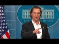 Matthew McConaughey makes plea for gun control