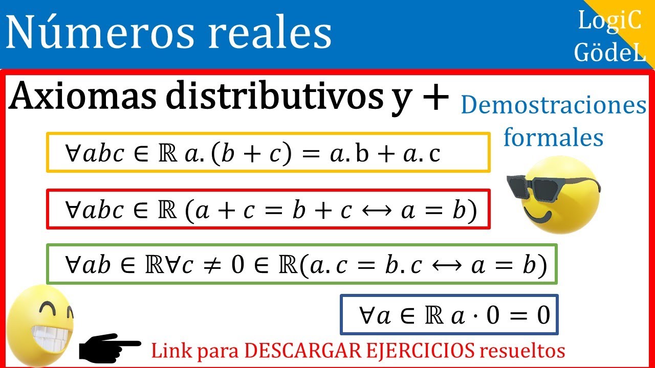 Axiomas Distributivos En Los Números Reales - YouTube