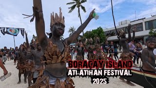 Ati-atihan festival sa BORACAY ISLAND 2025 | January 12, 2025 | Hala Bira Boracay! | Insta360 X4