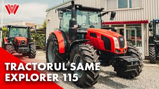 Tractorul SAME Explorer 115 🚜 prezentare completă