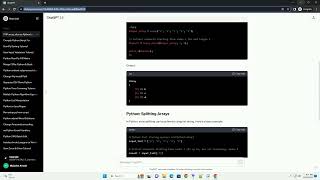 PHP s array slice vs Python s splitting arrays