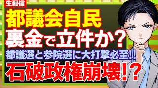 【自民党】東京地検特捜部がまた動き出す！東京都議会議員も裏金問題で立件か！？都議選と参院選に大打撃で石破政権は崩壊へ【記者VTuber】