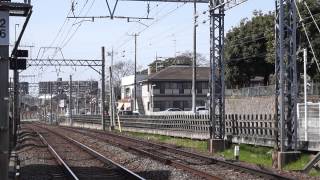 京成3300形(3304F+3344F) ラストラン 実籾通過 2015.2.28