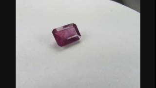 IGI Certified 3.16Cts Natural Unheated Ruby