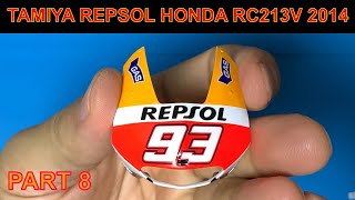 Build Tamiya Repsol Honda RC213V 2014 - part8