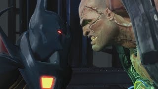 Batman: Arkham Origins (PS3)(Azrael Knightfall Suit Walkthrough)[Ending] - Bane and Joker fight