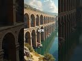 how the romans built aqueducts