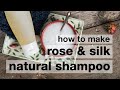 How to Make DIY Rose & Silk Sulfate-Free Clarifying Shampoo // All Natural // Humblebee & Me