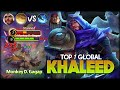 Underrated Fighter Carry The Game? Monkey D. Gagap Top 1 Global Khaleed - Mobile Legends