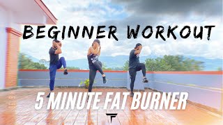 5 MINUTE FULL BODY WORKOUT FOR BEGINNERS | No Equipment