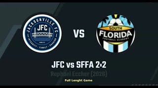 MLS Next II U19 - Full length game  JFC vs SFFA 2:2