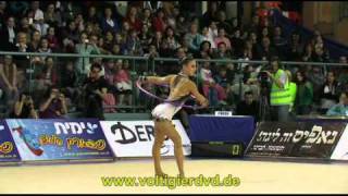 GP Holon 2011 - Finals Hoop 01 - Evgenia Kanaeva