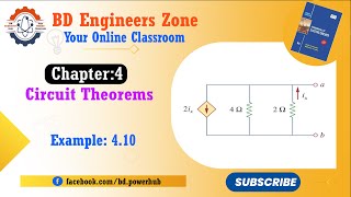 Circuit Theorems (Chapter-04) || Example: 4.10 || Fundamentals of Electric Circuits