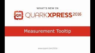 QX2016: Measurement Tooltip for Objects