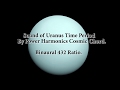 Sound of Uranus Orbital frequency  by Power Harmonics Cosmic Chord f=1/t ( Binaural 432 ratio)