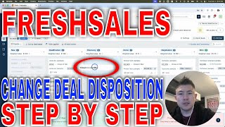 ✅ How To Change Freshsales CRM Deal Disposition 🔴