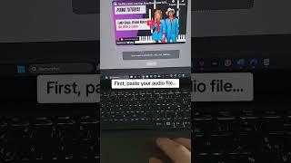 Transcribe any audio file into sheet music (in seconds) 🎶 #piano #musicsheet #pianoapp
