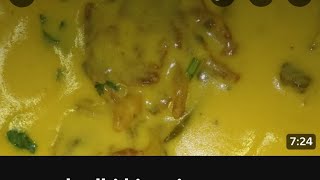 Kadhi ki recipe😋😋🙏🙏