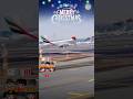 Merry Christmas #emirates #tamil #dubai #shorts #viral #reindeer #santa #christmas #flight #takeoff