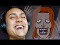 REACTING TO FUNNY SCARY STORIES ANIMATIONS (HILARIOUS)