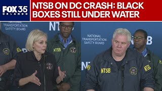 NTSB gives update on DC plane-helicopter crash investigation