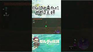 BGMの変化にビビる主婦　#ゼルダの伝説 #ティアーズオブザキングダム #ティアキン #ティアキン実況 #ショート動画 #ゼルダの伝説ティアーズオブザキングダム