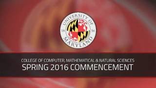 CMNS Commencement Ceremony Spring 2016