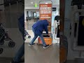 Easy Jet - Passenger Furiously Proving Bag Fits Cabin Requirement - viral easy jet #shorts