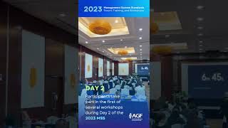 2023 Management System Standards Forum | Day 2 IQA Workshops