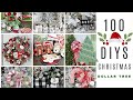 🎄100 DIYS CHRISTMAS MARATHON DECORATING + CRAFTING! I Love Christmas ep 25 Olivias Romantic Home DIY