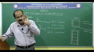 Design of Columns | 5th Sem | Module 5|Design of RC Structural Elements(18CV53) | Session 1