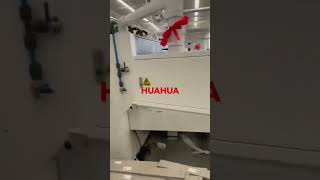 HUAHUA FURNITURE PRODUCTION LINES install and debug machines  #woodworkingmachinery