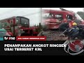 Ringsek Parah, Angkot Tertabrak KRL | AKIP tvOne