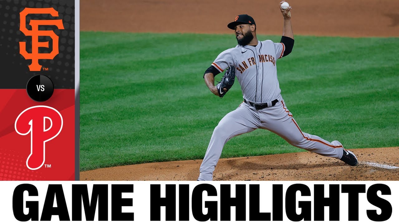 Giants Vs. Phillies Game Highlights (4/20/21) | MLB Highlights - YouTube