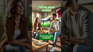 Talking About Football | Easy English Dialogue for Beginners | Learn English #shorts #learnenglish