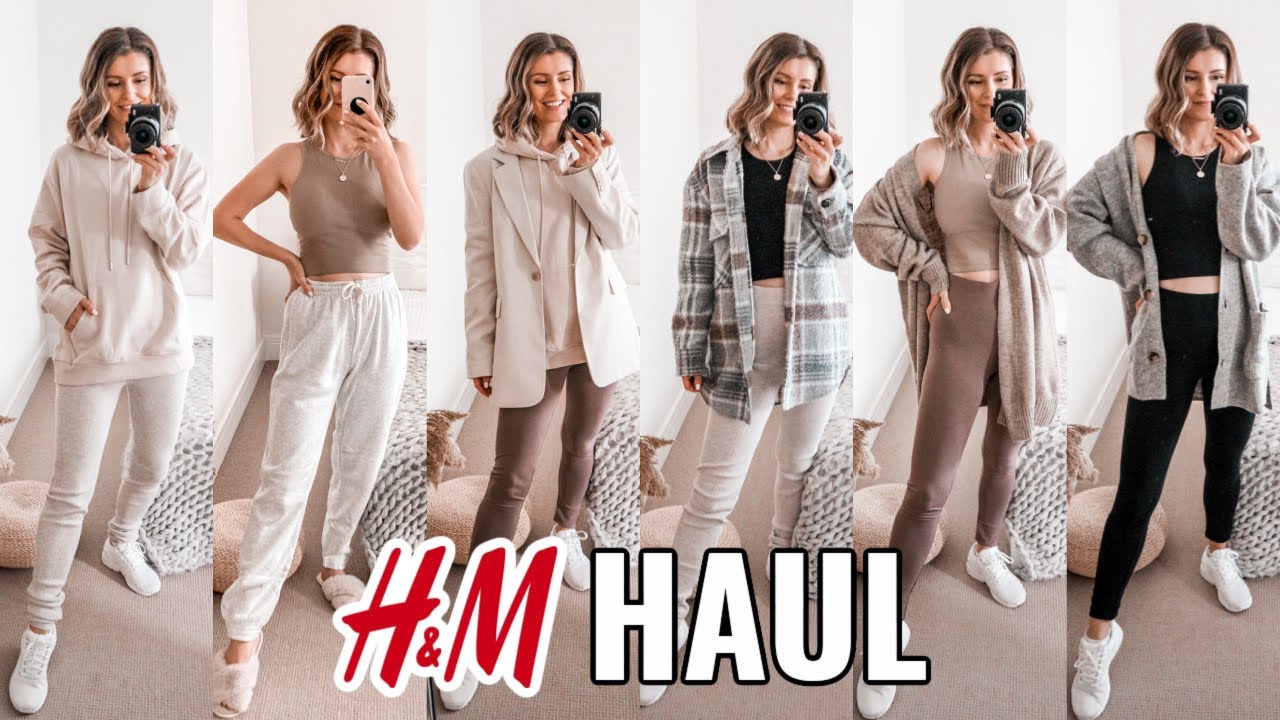 H M Haul Autumn 2021 Huge H M Try On Haul Autumn Capsule Wardrobe