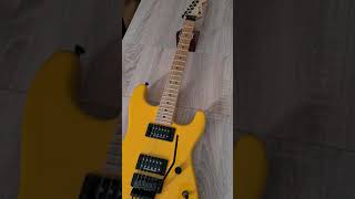 Charvel USA San Dimas Style 1 2H Taxi Cab Yellow 5th Batch Custom Colors 2009 guitar #shorts