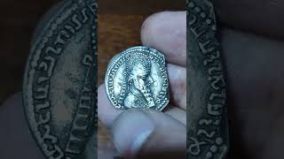 SASANIAN Ardashir I 224-241 AD Silver Drachm type II (Ctesiphon) #numismatics #persian #history