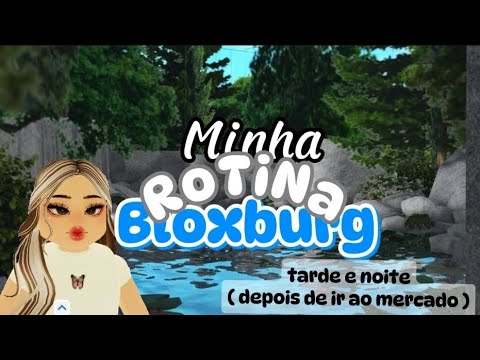Minha Rotina Bloxburg Roblox Youtube
