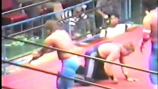 Yoshinari Ogawa \u0026 Richard Slinger vs  The State Patrol (6/1/91)