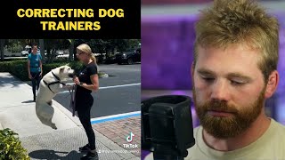 Correcting Dog Trainers I Exposing Unqualified Force Free Trainers