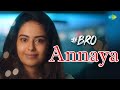 Annaya - Video Song | #BRO | Naveen Chandra | Avika Gor | Shekar Chandra