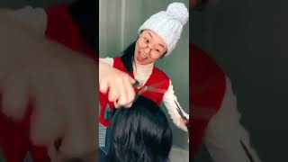 抖音小助手 真人版王蓝莓 哈哈，最后的造型你们喜欢不？