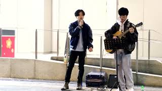 Busking旺角東火車站C出口@意外現場~時光機~在錯誤的宇宙尋找愛~我的天~愛在記憶中找你~只是太愛你~青春告別式-Cover|20250118