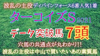 ターコイズステークス2021【データ予想】穴馬の共通点丸わかり！波乱の主役は中山で買いたいあの馬！