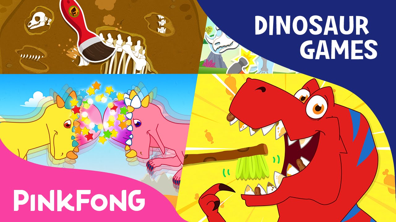 Pinkfong Dvd Dinosaur Game SPECIAL | Tyrannosaurus-Rex Game And More ...