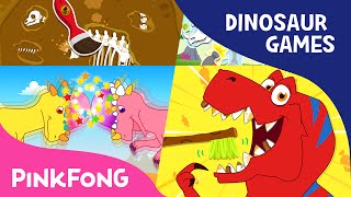 Dinosaur Game SPECIAL | Tyrannosaurus-Rex Game and More | +Compilation | PINKFONG Songs for Children