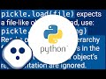 How do I read binary pickle data first, then unpickle it?
